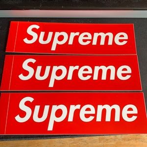 Supreme bogo sticker 3 pack
